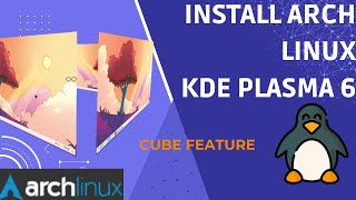 Install Arch Linux - KDE Plasma 6 @Nowtrin