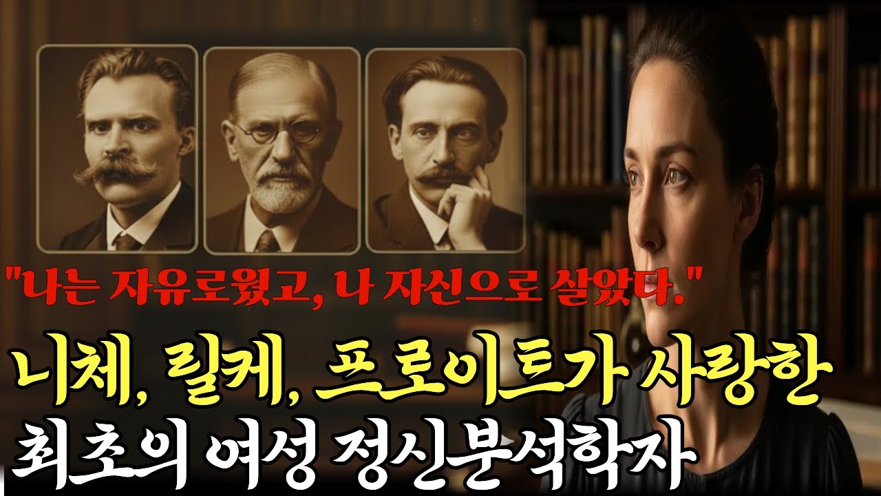 천재들의 뮤즈, 루 살로메의 사랑ㅣ50세에 정신분석학에 도전한 100년전 여성지성인