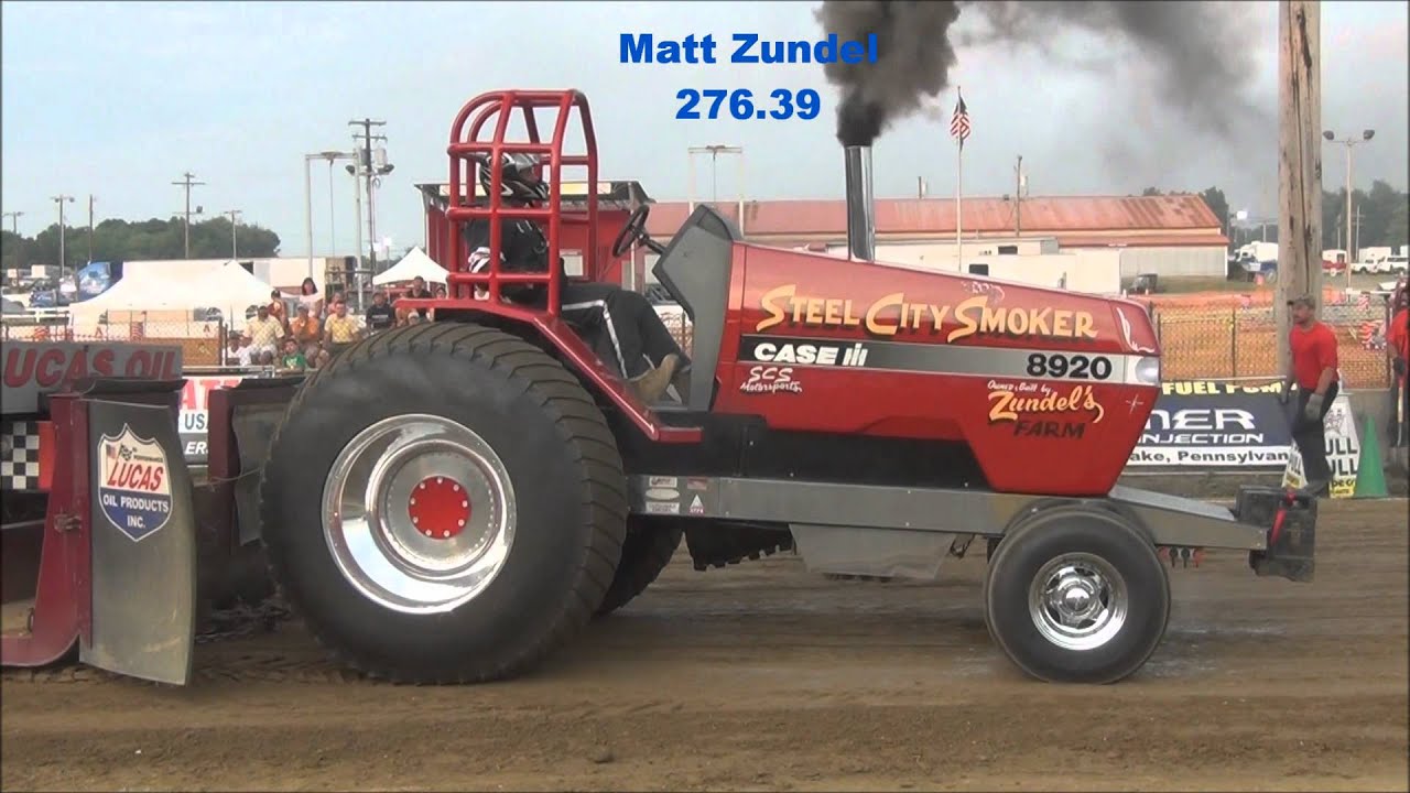 2012 FPP Big Butler Fair Super Farm tractor pull YouTube