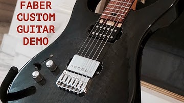 [Upside Moon] Faber Guitar Demo - FRACTAL AX8 DEMO SONG