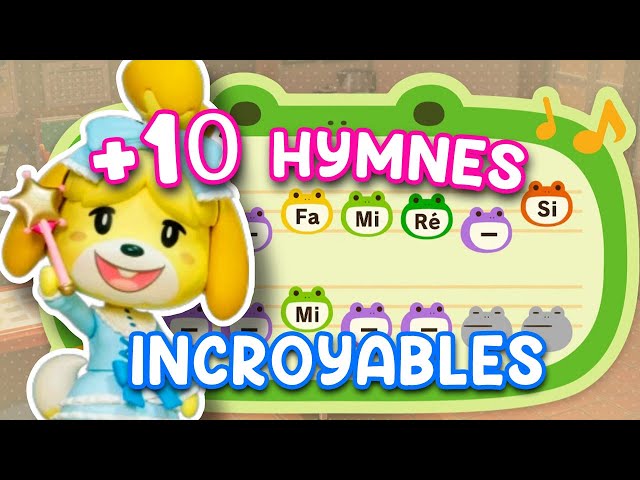 +10 HYMNES INCROYABLES pour ton île Animal Crossing New Horizons music #acnh class=