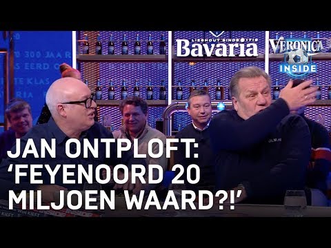 Jan ontploft: 'Feyenoord 20 miljoen waard?!' | VERONICA INSIDE