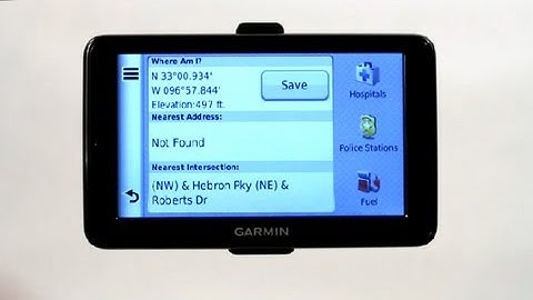 How to Locate Your Position With GPS : GPS & Garmin
