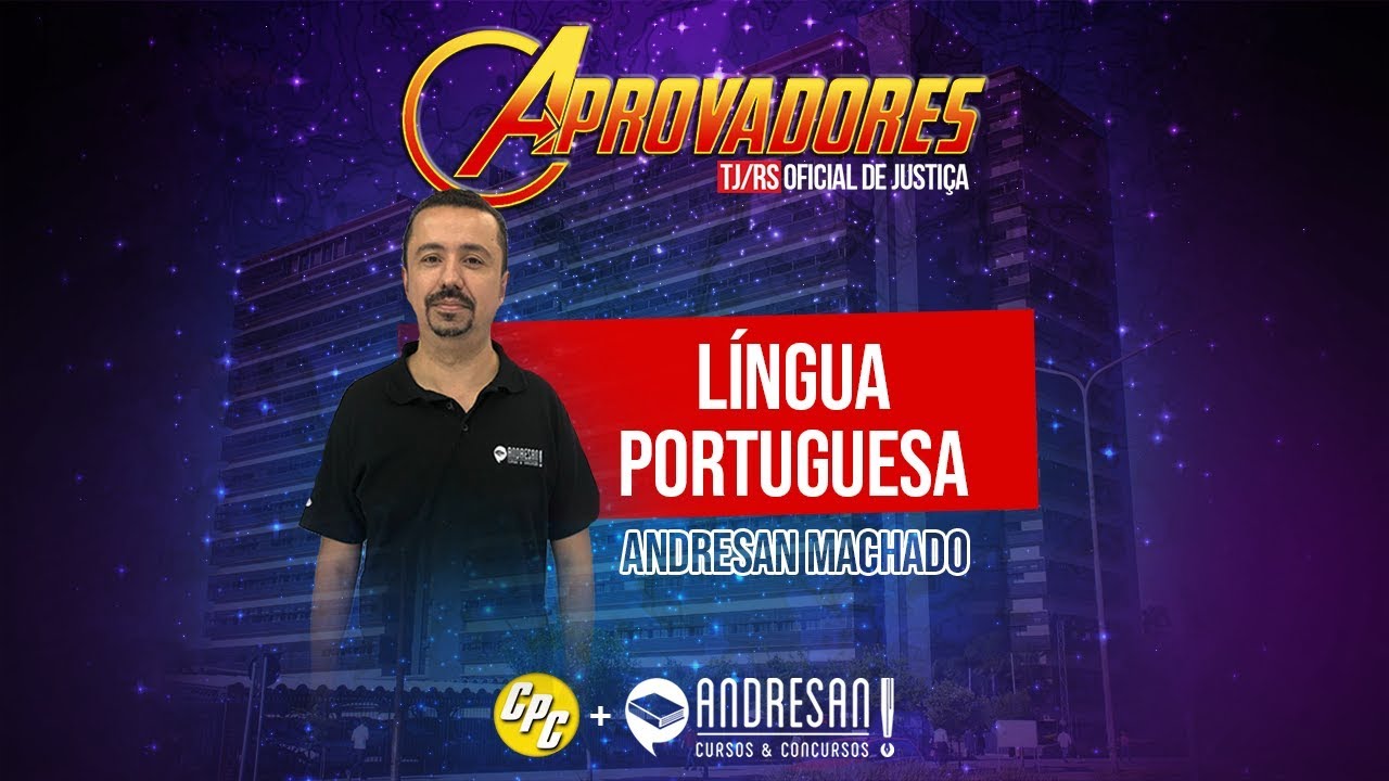 Língua Portuguesa - TJ/RS - Casos Especiais da Concordância Verbal - Português - Andresan Machado
