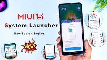 Official MIUI 15 System Launcher Update with New Search Engine and more improvements | Update Now!!