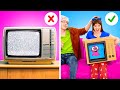 ЛУЧШИЕ ИДЕИ ДЛЯ РОДИТЕЛЕЙ ИЗ КАРТОНА || Доступные гаджеты для умных родителей! От 123 GO! Like