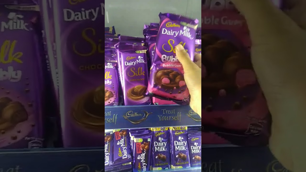 Dairy Milk Silk Bubbly  , silk Oreo chocolate|| 