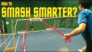 How To SMASH Smarter in Badminton for 2021? THREE Placements You Must Know! by AL Liao Athletepreneur 39,366 views 3 years ago 1 minute, 19 seconds