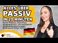 LERNE ALLES ÜBER DAS PASSIV IM DEUTSCHEN In 20 Minuten Passiv Satzbau Grammatik A2 B1 B2 C1 mp3