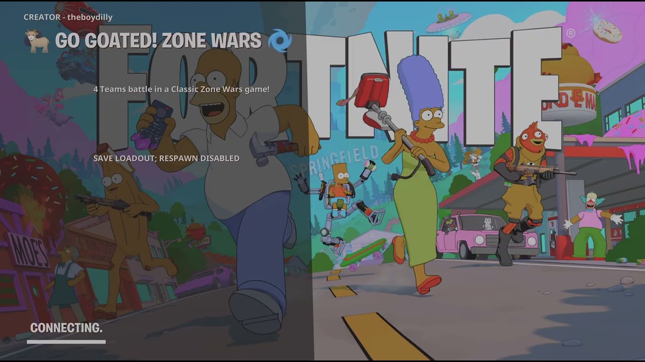 FORTNITE go goated console player