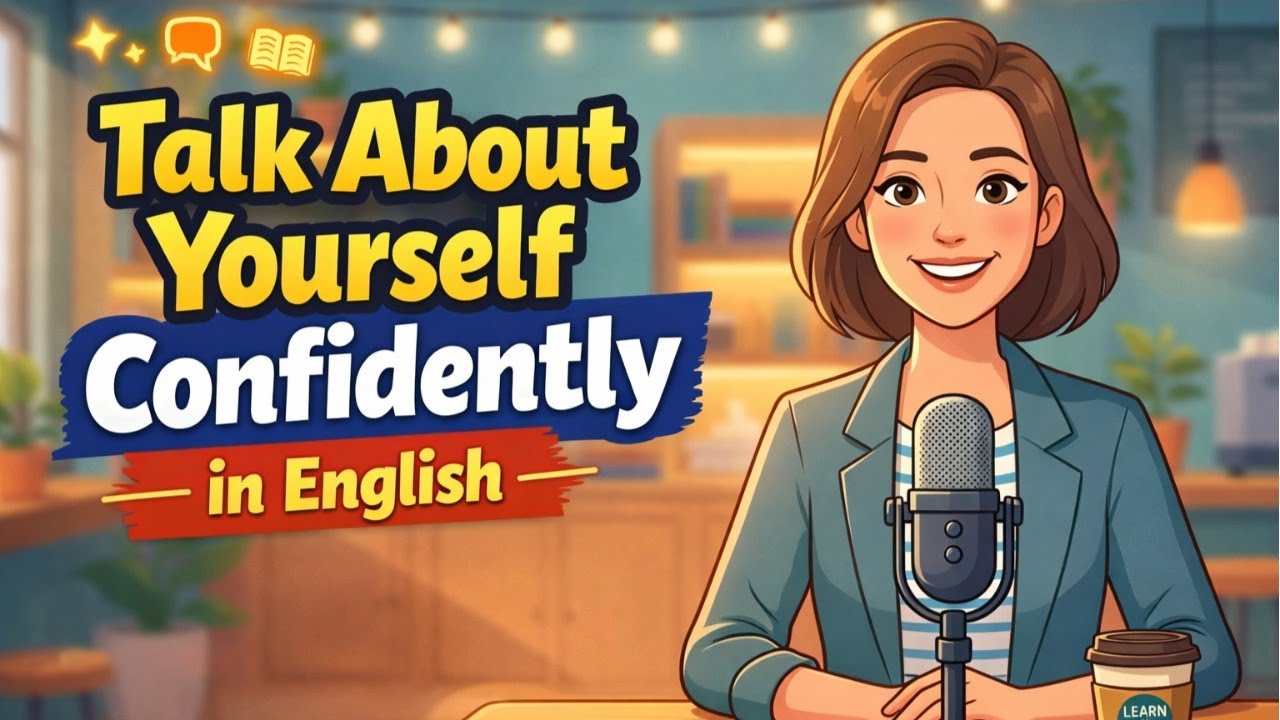 How to Talk About Yourself Confidently in English | Daily English ...