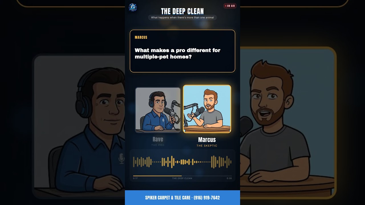 The Deep Clean - What happens when there's more than one animal #Shorts