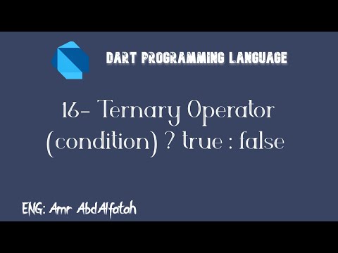 16- Ternary Operator || Condition ? true : false
