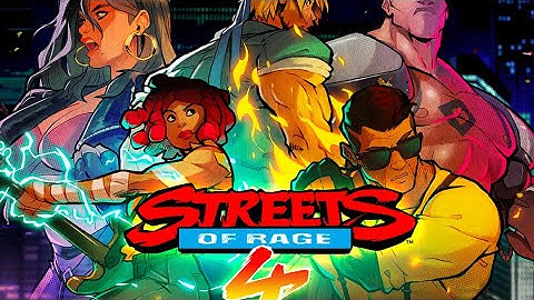 Streets of Rage 4: Intro Anime
