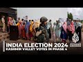 India election more than halfway through kashmir valley votes in phase 4