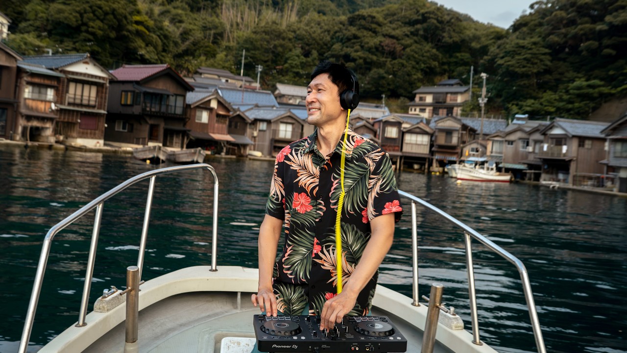 Kyoto Boathouse Village DJ Set (4K) | Melodic \u0026 Afro House Mix | Japan