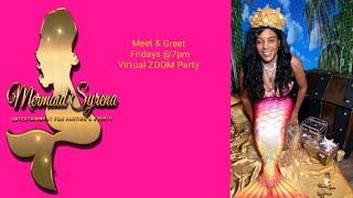 👑 MERMAID PARTY!⭐ 🧜🏾‍♀️Mermaid Syrena entertainment for parties & events