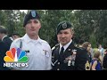 Father And Son Serve Together In Afghanistan On 20th Year Of Conflict | NBC News NOW