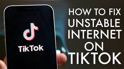 How To Fix TikTok Unstable Internet Connection Error! (2021)