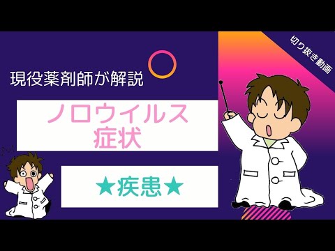 【切り抜き】★疾患★ノロウイルスの症状