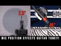 How Mic Position Effects Your Guitar Tone