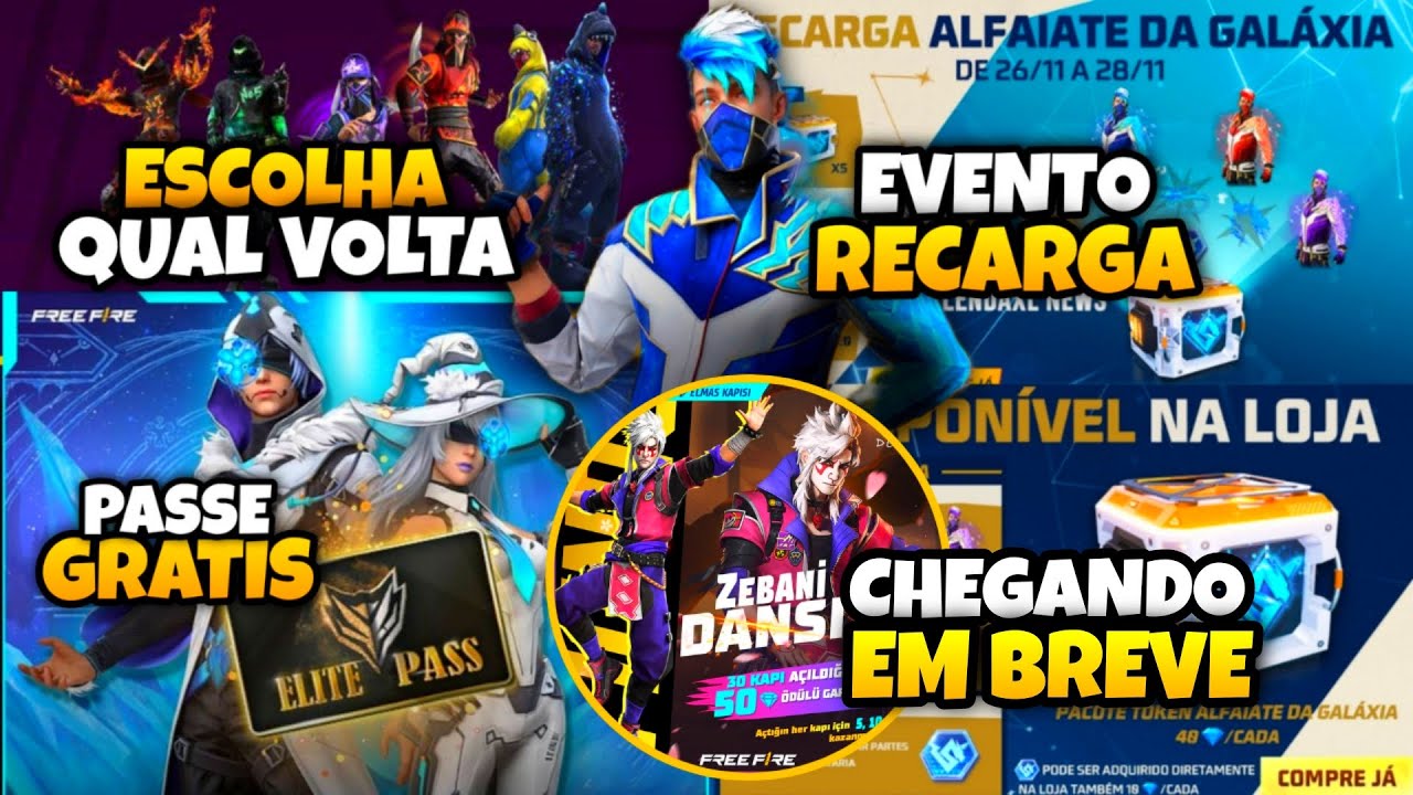 Free Fire: novo evento de recarga de diamantes traz skin Panela