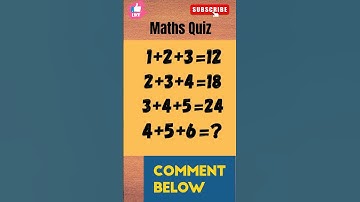 Maths Quiz #maths #puzzle #trending #challenge #quiz #quiztime #viralmaths #shortvideo #shorts #shot