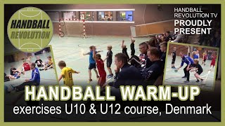 Handball Warm-up exercises U10 & U12, Denmark