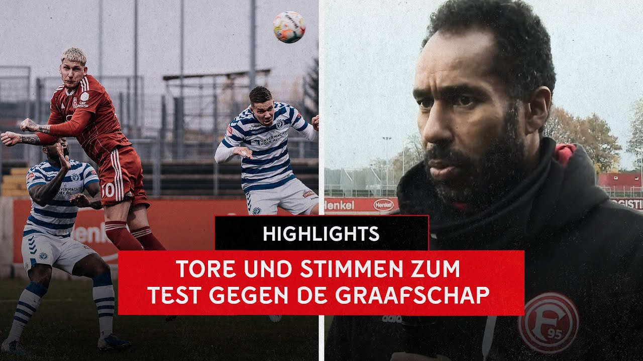 HIGHLIGHTS Fortuna Düsseldorf vs. BV De Graafschap 30 Siegreicher Jahresabschluss