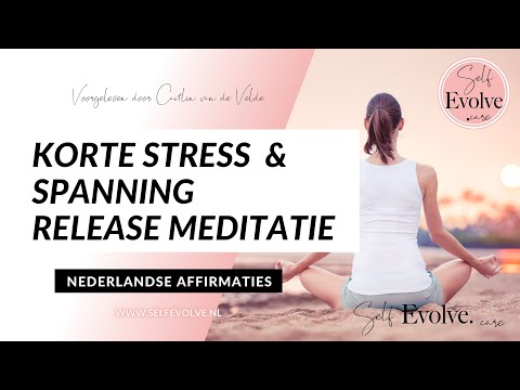 #11 🌿Korte STRESS RELEASE meditatie oefening Laat spanning en stress los VISUALISATIE oefening 7 min