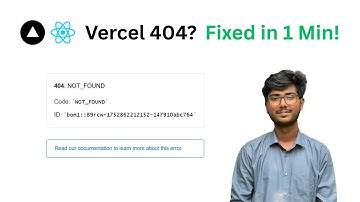 Vercel Page Not Found After Deploy? Here