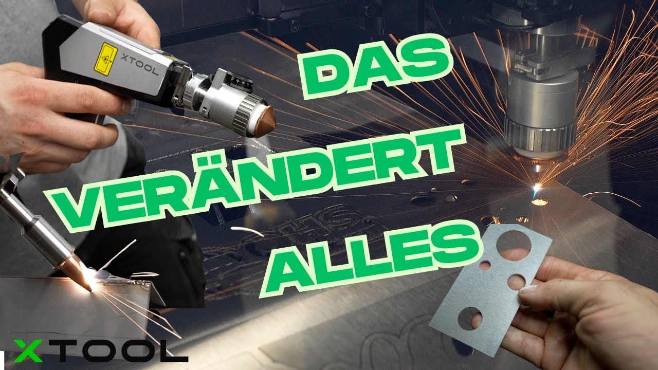 Weltneuheit Laser Schweiß und CNC Schneid anlage die funktioniert