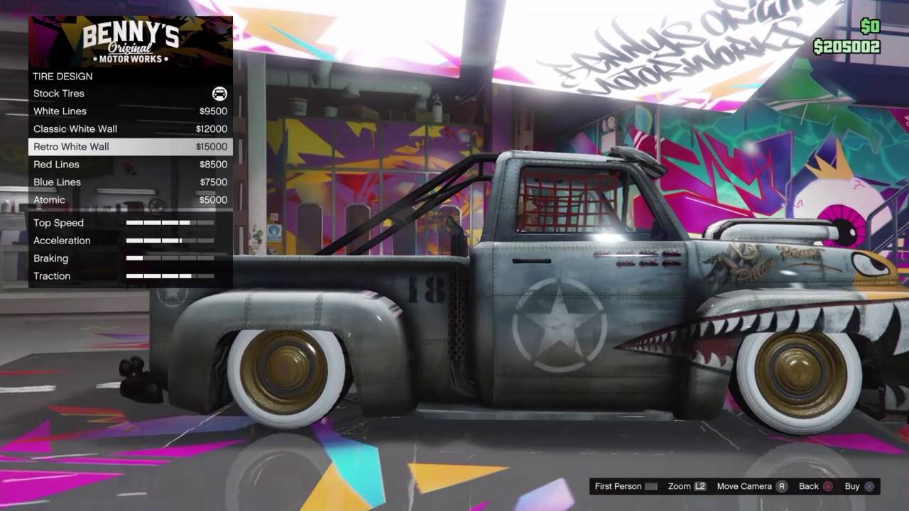 Vapid Slamvan Lowrider Customization and prices | GTA ONLINE - YouTube