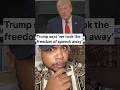 Trump #News #montrellseahawk #Freespeech