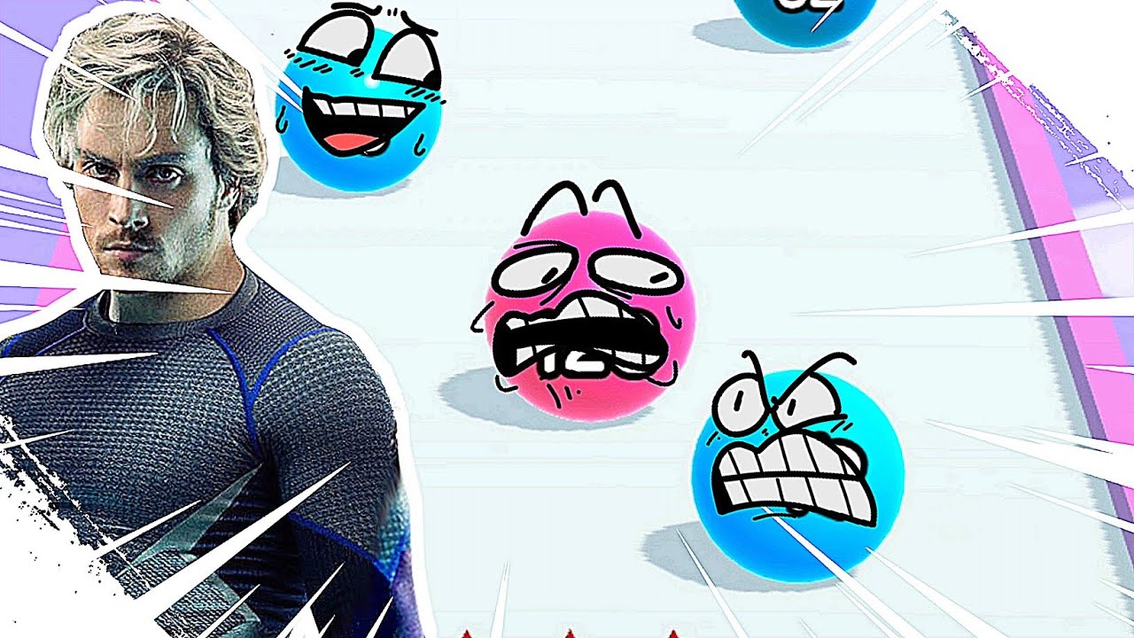 Ball Run 2048: merge number || Cyan ball x Quick Silver || ASMR