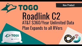 AT&T $360/yr RV Unlimited Data Plan Now Available with Togo Roadlink C2