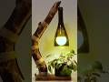 Awesome Bottle and Twig Lamp