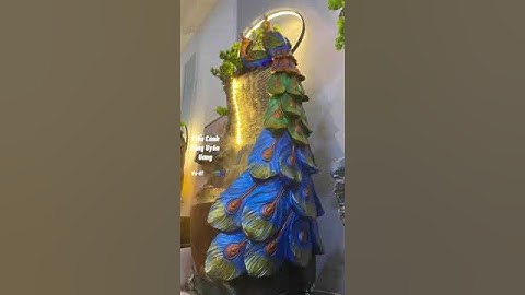 TIỂU CẢNH THÁC NƯỚC PHONG THỦY NON BỘ SÂN VƯỜN PHÒNG KHÁCH BỂ CÁ #takahome #samtienvn #vinazon