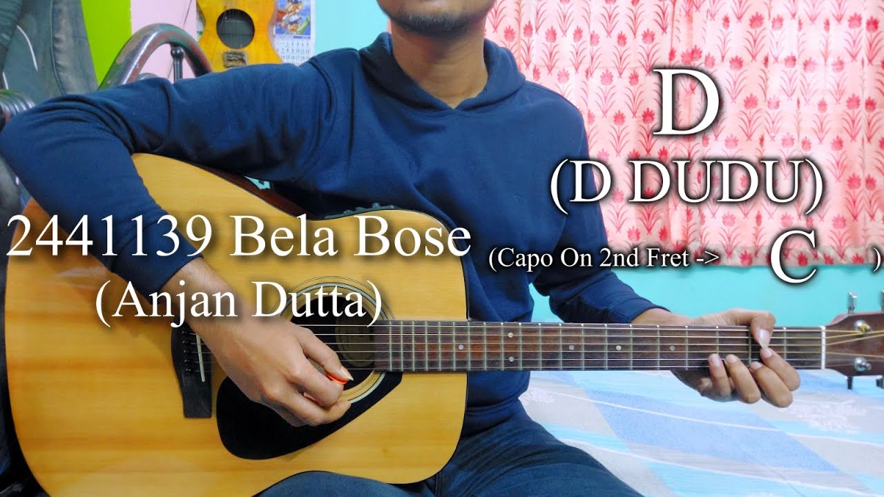 2441139 Bela Bose  Anjan Dutta  Easy Guitar Chords LessonCover Strumming Pattern Progressions