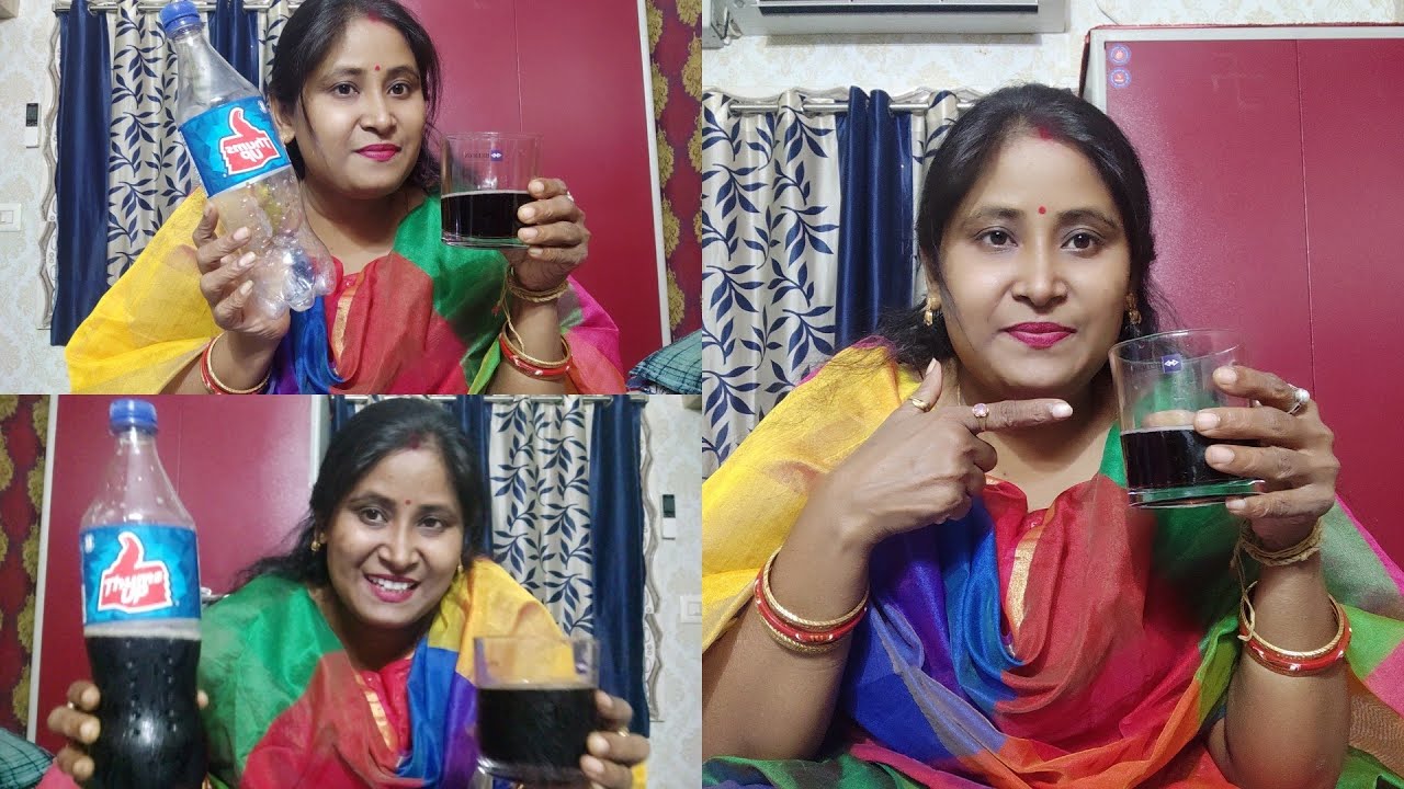 Burping Challenge ❤️With Thums up👍 750ml