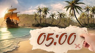 5-Minute Pirate Timer 🏴‍☠️⏳