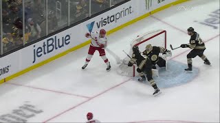 Andrei Svechnikov's amazing lacrosse style goal vs Bruins (9 apr 2024)