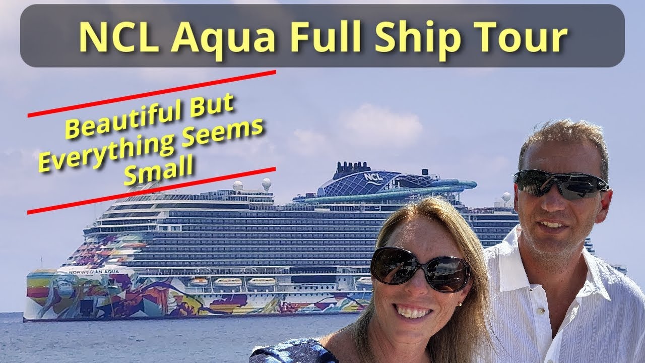 NCL Aqua Full Ship Tour - Elegant... but small Venues