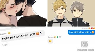 Sakusa x Atsumu//Osamu being protective of atsumu?