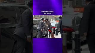 Yoonmin Riding Same Car