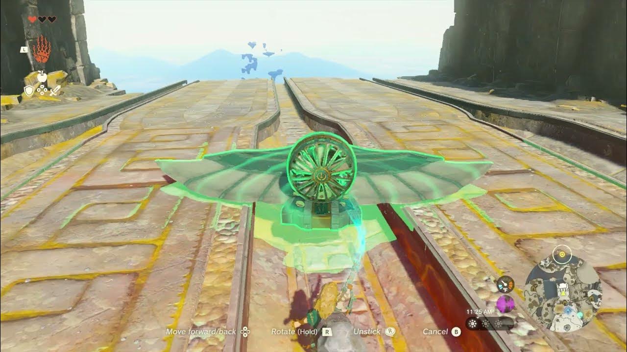 The Legend of Zelda: Tears of the Kingdom - Ultrahand a Zonai Wing and