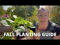 Preparing a Garden Bed for Fall Planting