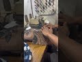 Proses jahit pinggir lengan baju batik #sewing #youtubeshorts #fypviral #sewingtips #jangkauanluas
