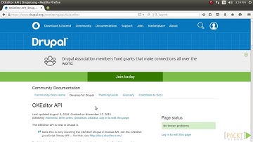 Drupal 8 Development Solutions : Configuring the WYSIWYG Editor | packtpub.com
