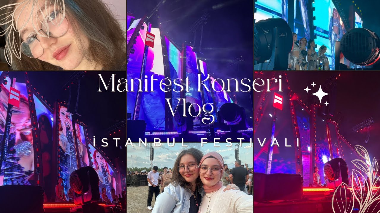 Manifest İstanbul Festivali Konseri Vlog🎸 